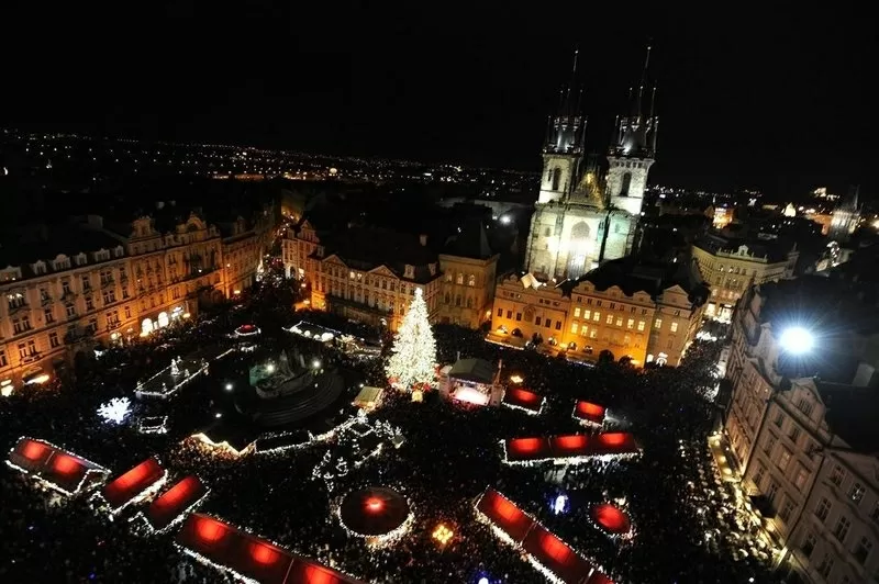 Новый год 2012 в замке Чехии! 2