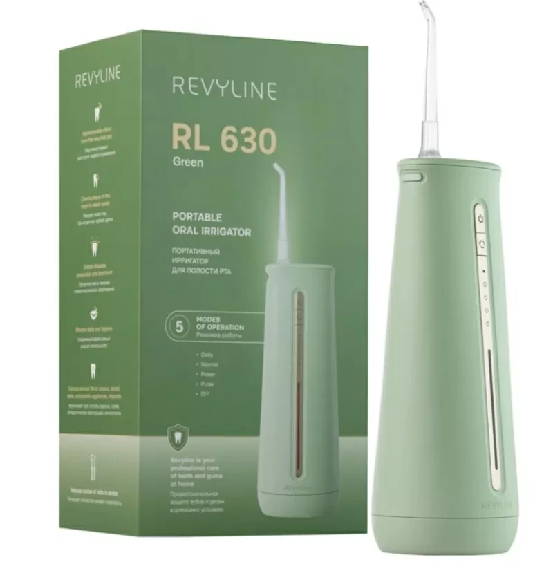 Ирригатор Revyline RL 630 Green,  5 режимов