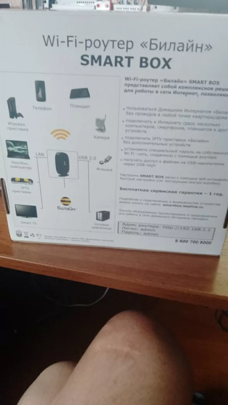 Smart box Билайн модель 5sfd54 2